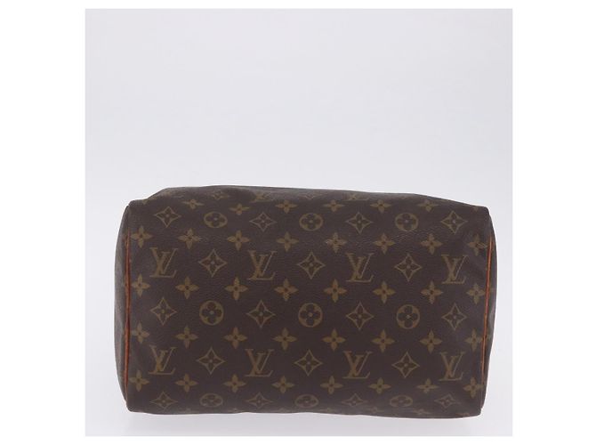 Borsa a mano LOUIS VUITTON Monogram Speedy 30 M41526 LV Auth ka5804A Monogramma - vista 5
