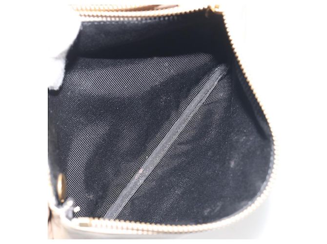 Céline Borsa a tracolla CELINE Trio in pelle beige e oro Auth 198683A D'oro - vista 22