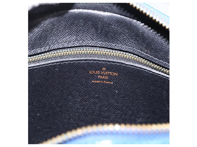 Borsa a tracolla LOUIS VUITTON Epi Jeune Fille MM Toledo Blue M52155 LV Auth ka5770A - vista 20