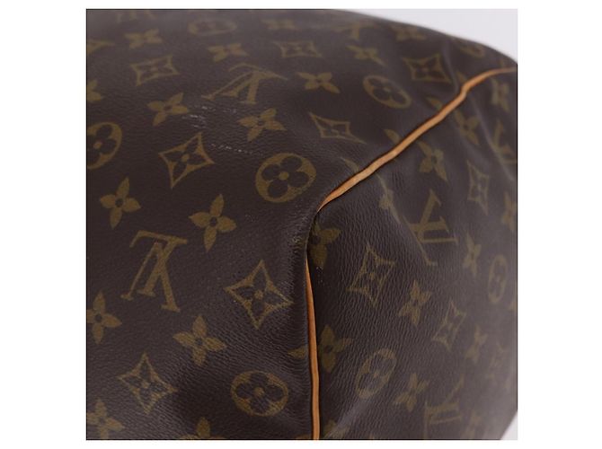 LOUIS VUITTON Monogram Keepall 50 Boston Bag M41426 LV Auth 186662A Monogramma - vista 18