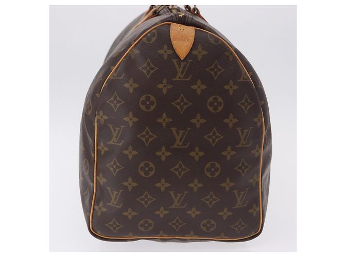LOUIS VUITTON Monogram Keepall 50 Boston Bag M41426 LV Auth 186662A Monogramma - vista 4