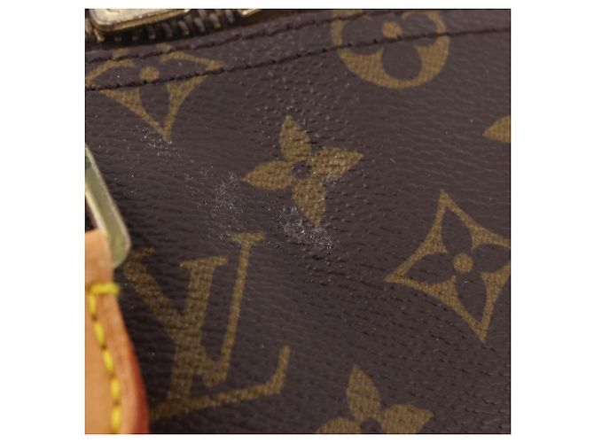 LOUIS VUITTON Monogram Keepall 50 Boston Bag M41426 LV Auth 186662A Monogramma - vista 9