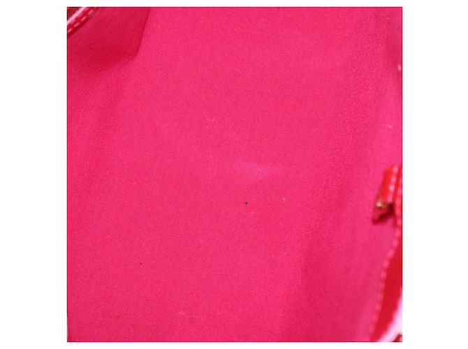 Borsa LOUIS VUITTON Monogram Vernis Wilshire PM Rose Pop M93643 LV Auth 196272 Rosa - vista 11
