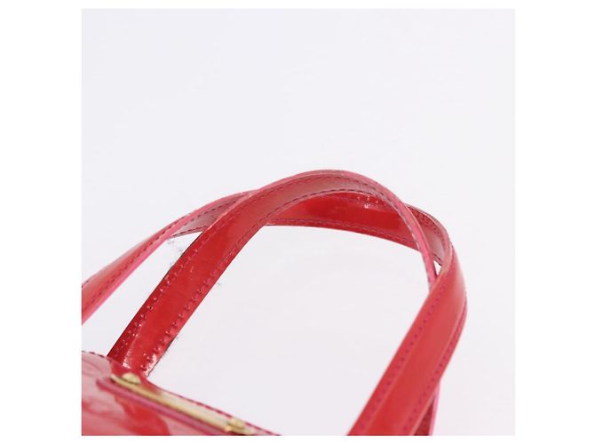 Borsa LOUIS VUITTON Monogram Vernis Wilshire PM Rose Pop M93643 LV Auth 196272 Rosa - vista 14
