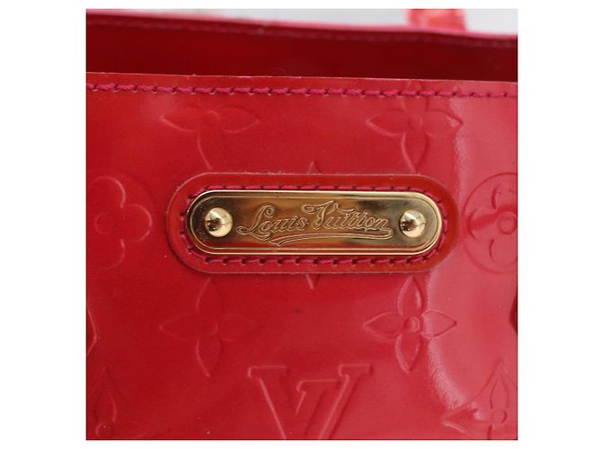 Borsa LOUIS VUITTON Monogram Vernis Wilshire PM Rose Pop M93643 LV Auth 196272 Rosa - vista 19