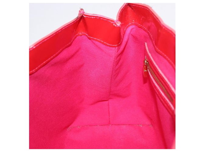 Borsa LOUIS VUITTON Monogram Vernis Wilshire PM Rose Pop M93643 LV Auth 196272 Rosa - vista 22