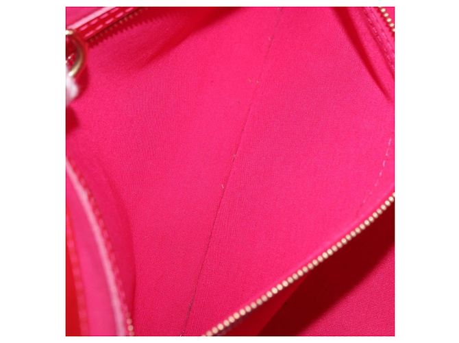 Borsa LOUIS VUITTON Monogram Vernis Wilshire PM Rose Pop M93643 LV Auth 196272 Rosa - vista 24