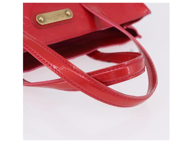 Borsa LOUIS VUITTON Monogram Vernis Wilshire PM Rose Pop M93643 LV Auth 196272 Rosa - vista 8