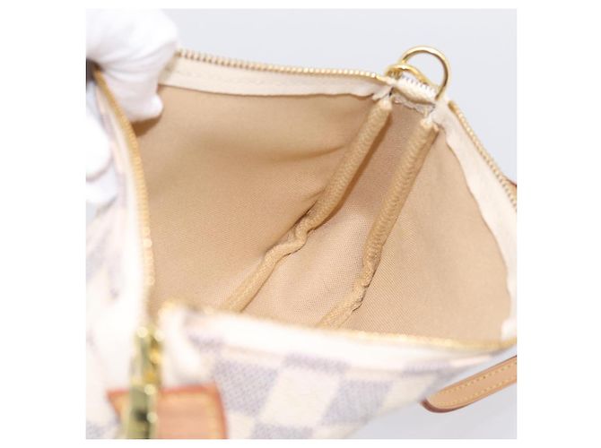 LOUIS VUITTON Damier Azur Pochette Accessoires Pouch N51986 LV Auth 197195V - vista 19