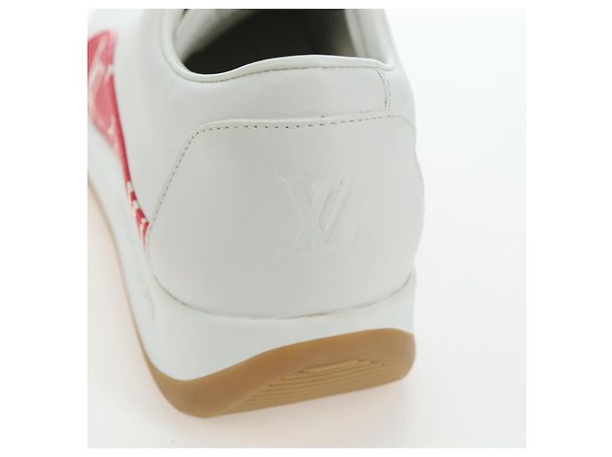 LOUIS VUITTON Monogram LV x Supreme Runaway Sneakers 1A3EQ5 LV Auth 196704M Monogramma - vista 11