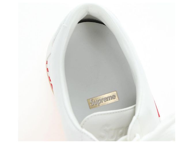 LOUIS VUITTON Monogram LV x Supreme Runaway Sneakers 1A3EQ5 LV Auth 196704M Monogramma - vista 19