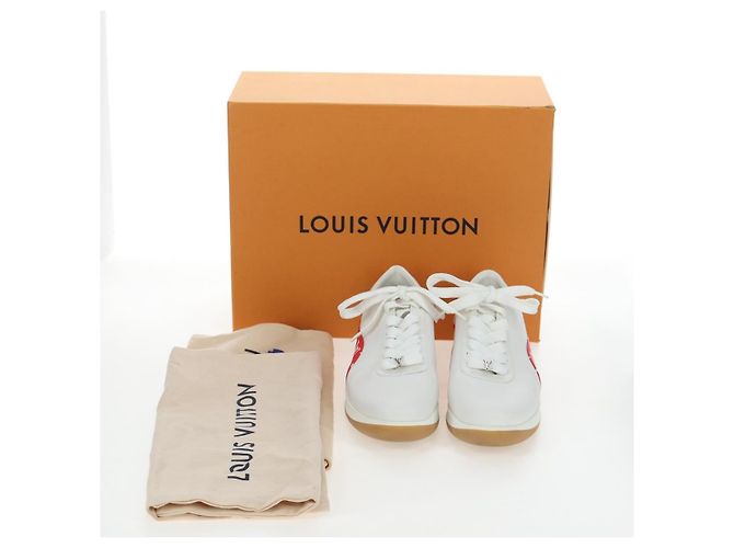 LOUIS VUITTON Monogram LV x Supreme Runaway Sneakers 1A3EQ5 LV Auth 196704M Monogramma - vista 27