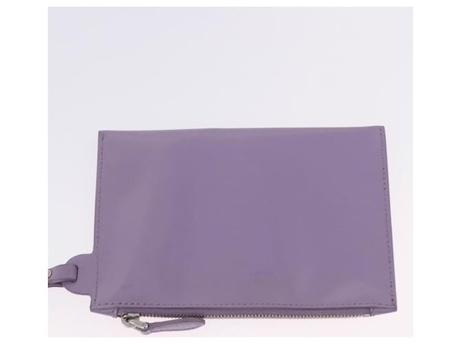 Borsa a mano PRADA Mesh Sequins Purple Silver Auth mr2840 Argento Porpora - vista 15
