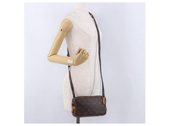 Sac à bandoulière LOUIS VUITTON Monogram Marly Bandouliere M51828 LV Auth ep15700A Monogramme - vue 21