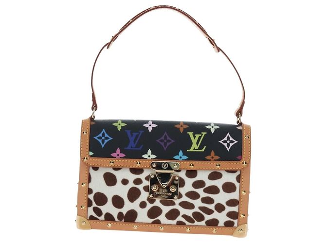 LOUIS VUITTON Monogram Multicolor Pochette Dalmatian Black M9282 Auth 197035SM Nero - vista 13