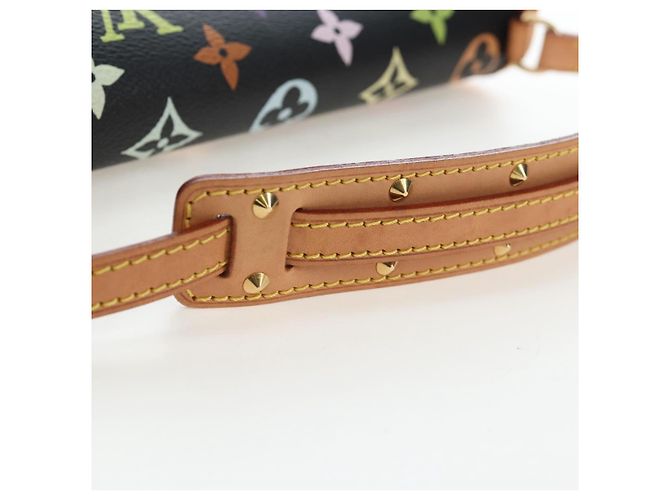 LOUIS VUITTON Monogram Multicolor Pochette Dalmatian Black M9282 Auth 197035SM Nero - vista 15