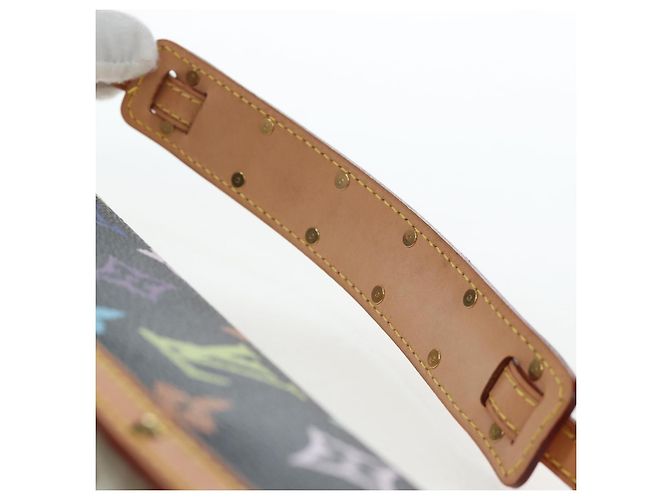 LOUIS VUITTON Monogram Multicolor Pochette Dalmatian Black M9282 Auth 197035SM Nero - vista 16