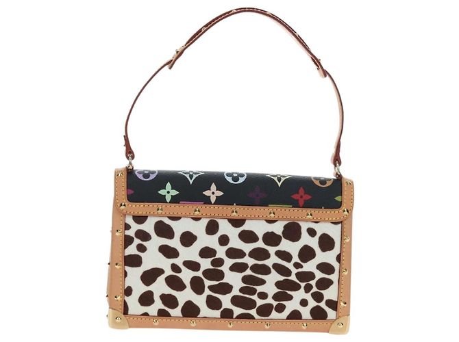 LOUIS VUITTON Monogram Multicolor Pochette Dalmatian Black M9282 Auth 197035SM Nero - vista 2