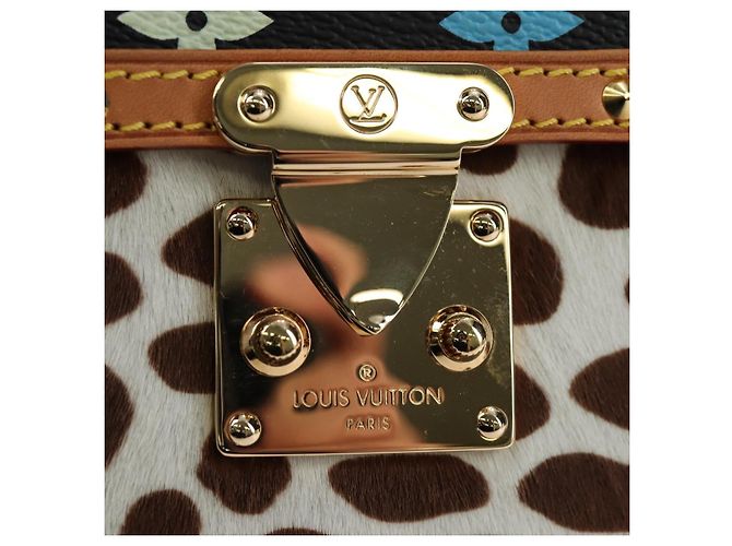 LOUIS VUITTON Monogram Multicolor Pochette Dalmatian Black M9282 Auth 197035SM Nero - vista 21