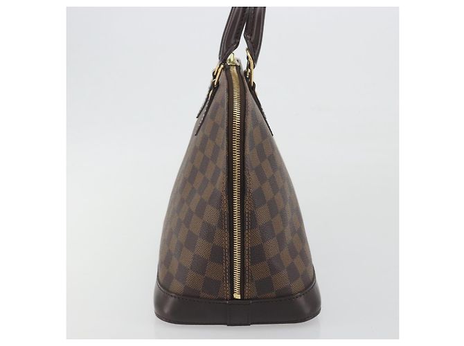 Borsa a mano LOUIS VUITTON Damier Ebene Alma N51131 LV Auth 197507A - vista 3