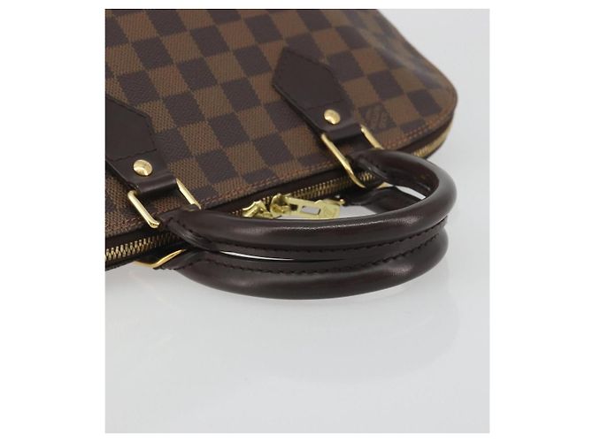 Borsa a mano LOUIS VUITTON Damier Ebene Alma N51131 LV Auth 197507A - vista 7