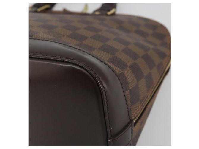 Borsa a mano LOUIS VUITTON Damier Ebene Alma N51131 LV Auth 197507A - vista 9