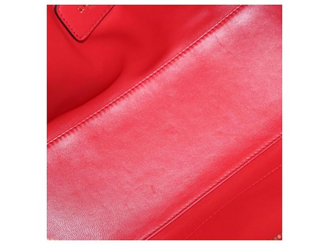 Borsa a mano LOEWE Amazona 28 in pelle rossa e oro Auth 197185SAM Rosso D'oro - vista 10