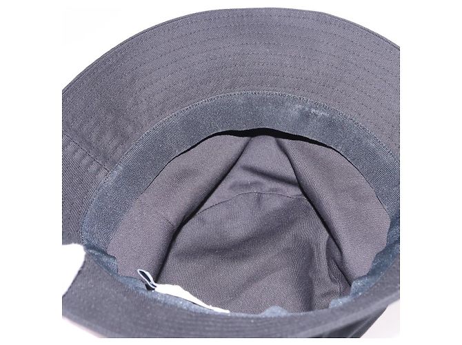 Céline Cappello Bucket CELINE in Cotone M Nero Auth BA15277M - vista 12