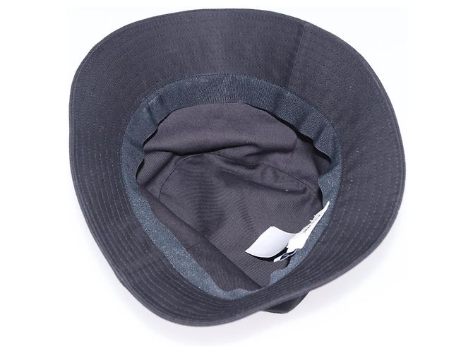 Céline Cappello Bucket CELINE in Cotone M Nero Auth BA15277M - vista 8
