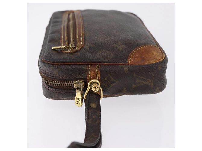 LOUIS VUITTON Monogram Marly Dragonne GM Clutch Bag M51825 LV Auth BA14882 Monogramma - vista 4
