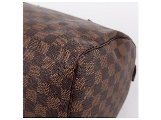 Borsa a mano LOUIS VUITTON Damier Ebene Speedy 30 N41364 LV Auth 197300V - vista 14
