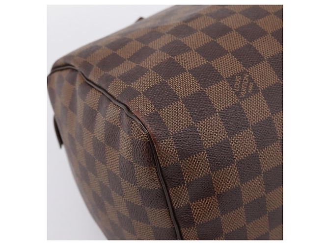 Borsa a mano LOUIS VUITTON Damier Ebene Speedy 30 N41364 LV Auth 197300V - vista 15