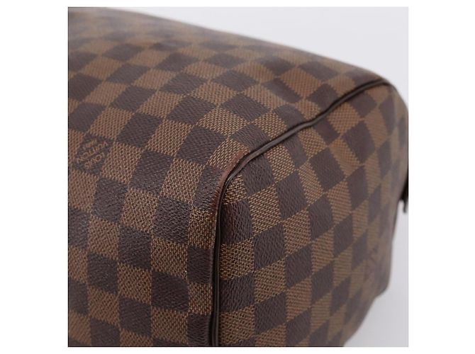 Borsa a mano LOUIS VUITTON Damier Ebene Speedy 30 N41364 LV Auth 197300V - vista 16