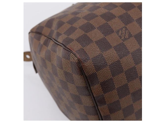 Borsa a mano LOUIS VUITTON Damier Ebene Speedy 30 N41364 LV Auth 197300V - vista 17