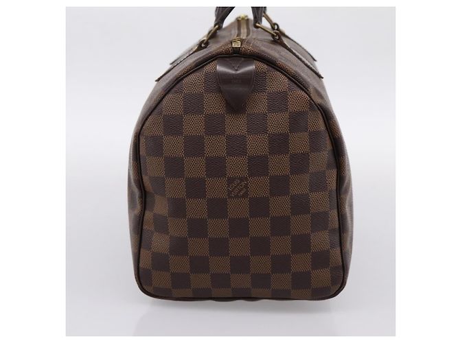 Borsa a mano LOUIS VUITTON Damier Ebene Speedy 30 N41364 LV Auth 197300V - vista 3