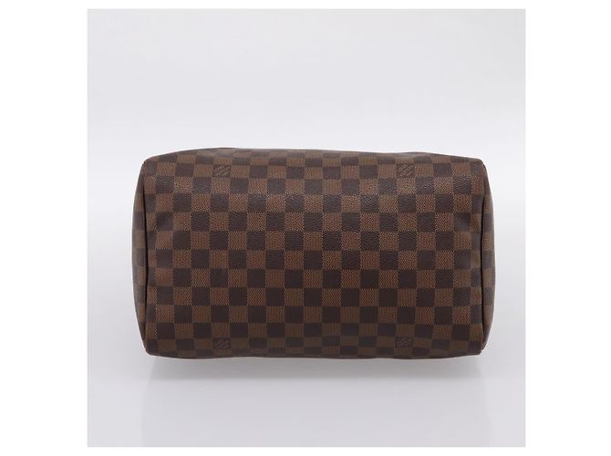 Borsa a mano LOUIS VUITTON Damier Ebene Speedy 30 N41364 LV Auth 197300V - vista 5