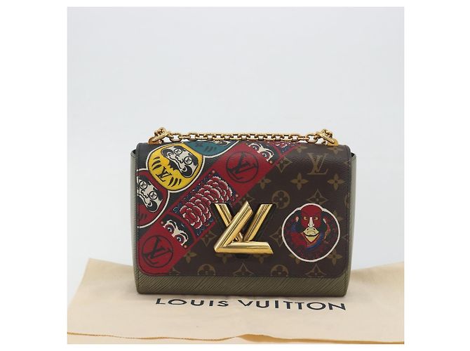 LOUIS VUITTON Monogram Kabuki Twist MM Shoulder Bag M67270 LV Auth 197161M Monogramma - vista 12