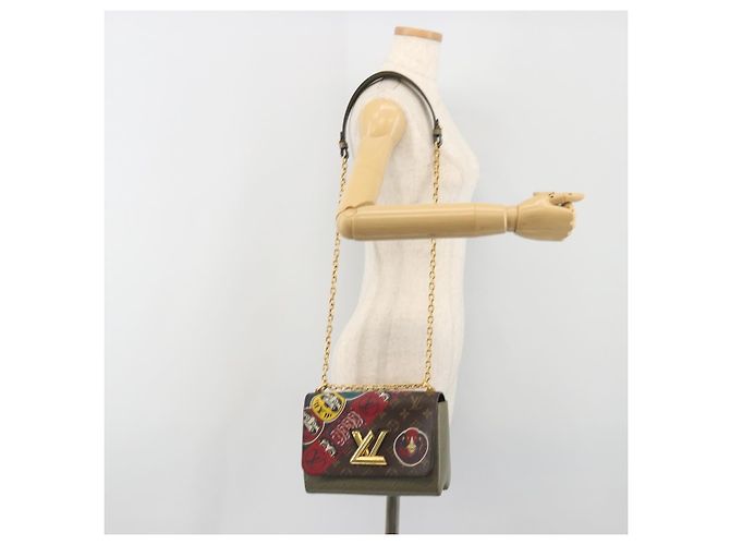 LOUIS VUITTON Monogram Kabuki Twist MM Shoulder Bag M67270 LV Auth 197161M Monogramma - vista 26