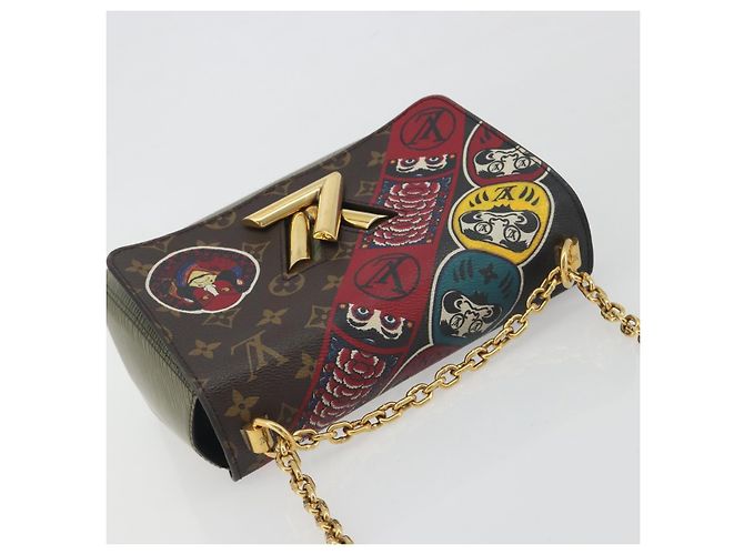 LOUIS VUITTON Monogram Kabuki Twist MM Shoulder Bag M67270 LV Auth 197161M Monogramma - vista 6