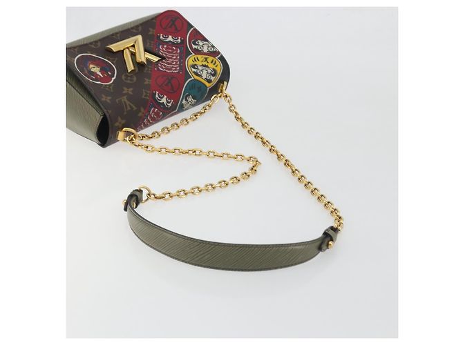 LOUIS VUITTON Monogram Kabuki Twist MM Shoulder Bag M67270 LV Auth 197161M Monogramma - vista 7
