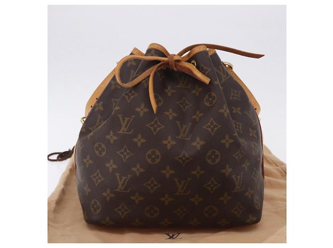 LOUIS VUITTON Bolso de hombro Monogram Petit Noe M42226 LV Auth 198317V Monograma - vista 12