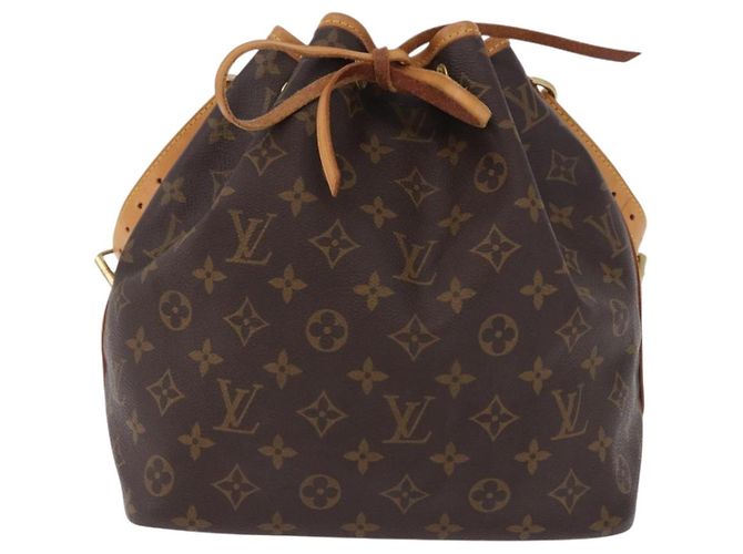 LOUIS VUITTON Bolso de hombro Monogram Petit Noe M42226 LV Auth 198317V Monograma - vista 13