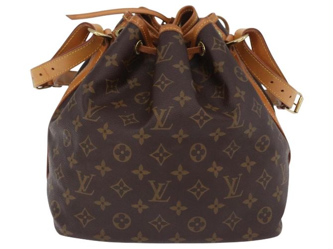 LOUIS VUITTON Bolso de hombro Monogram Petit Noe M42226 LV Auth 198317V Monograma - vista 2