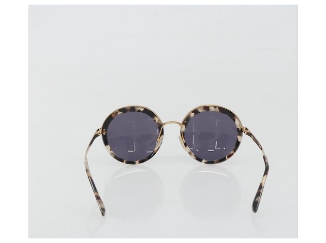 Gafas de sol PRADA Metal Brown Champagne Gold Auth 196722M Castaño Dorado - vista 2