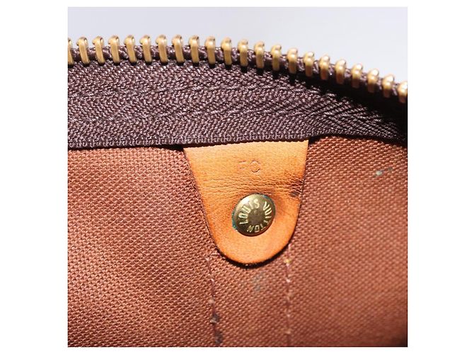 LOUIS VUITTON Monogram Keepall 50 Boston Bag M41426 LV Auth 194861 Monogramma - vista 12