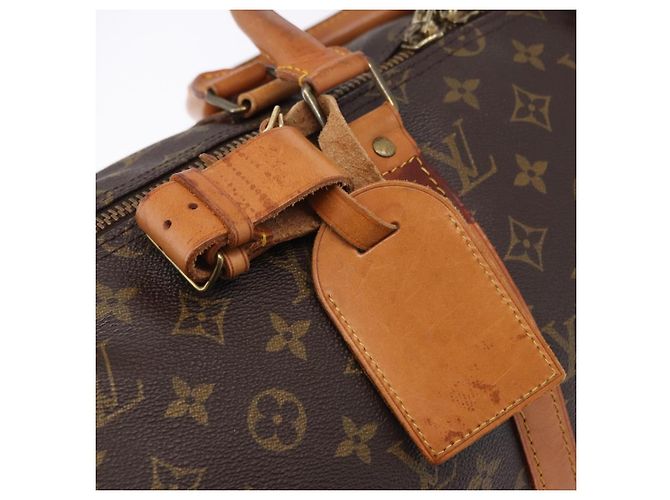 LOUIS VUITTON Monogram Keepall 50 Boston Bag M41426 LV Auth 194861 Monogramma - vista 20