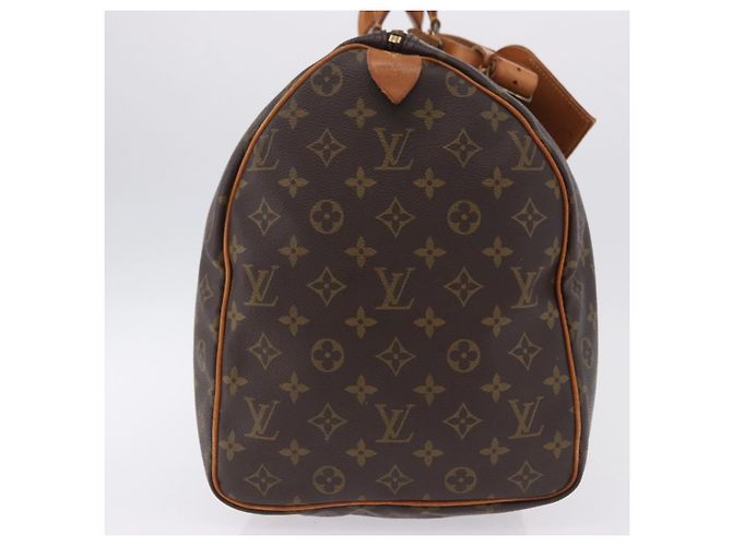 LOUIS VUITTON Monogram Keepall 50 Boston Bag M41426 LV Auth 194861 Monogramma - vista 5