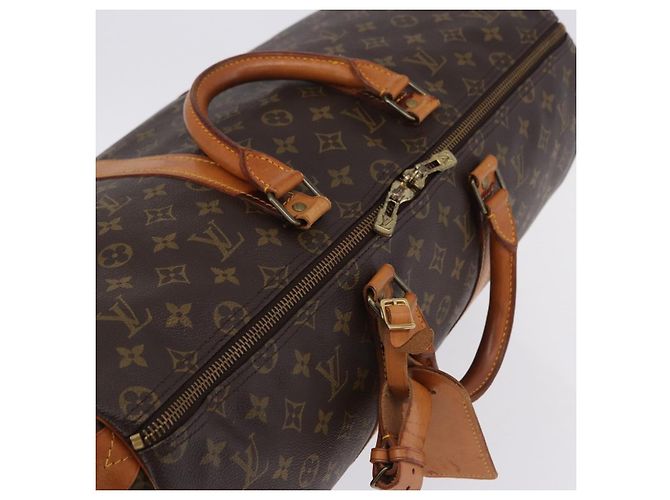 LOUIS VUITTON Monogram Keepall 50 Boston Bag M41426 LV Auth 194861 Monogramma - vista 7