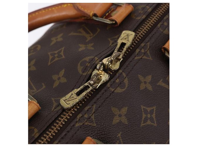 LOUIS VUITTON Monogram Keepall 50 Boston Bag M41426 LV Auth 194861 Monogramma - vista 9