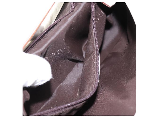 Borsa a tracolla GUCCI Jackie Canvas Beige Silver 001 3824 Auth ep15824A Argento - vista 20